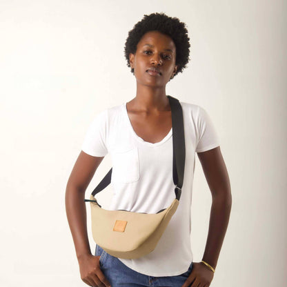 Round Mini Vegan Leather Crossbody Shoulder Bag